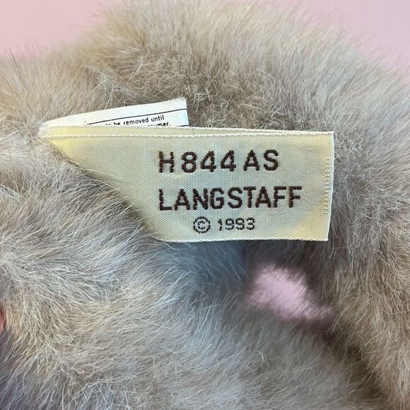 Vintage GANZ ganzbros Langstaff the Teddy Bear #H844AS 1993 Light Beige/Cream… - Picture 9 of 10